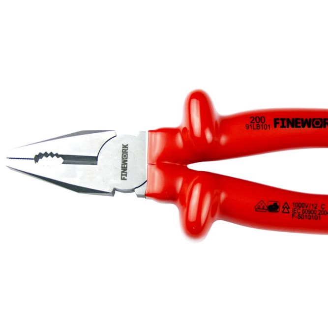 91LB103 VDE Electricians Insulated Safety Mini Wire Stainless Steel Pliers