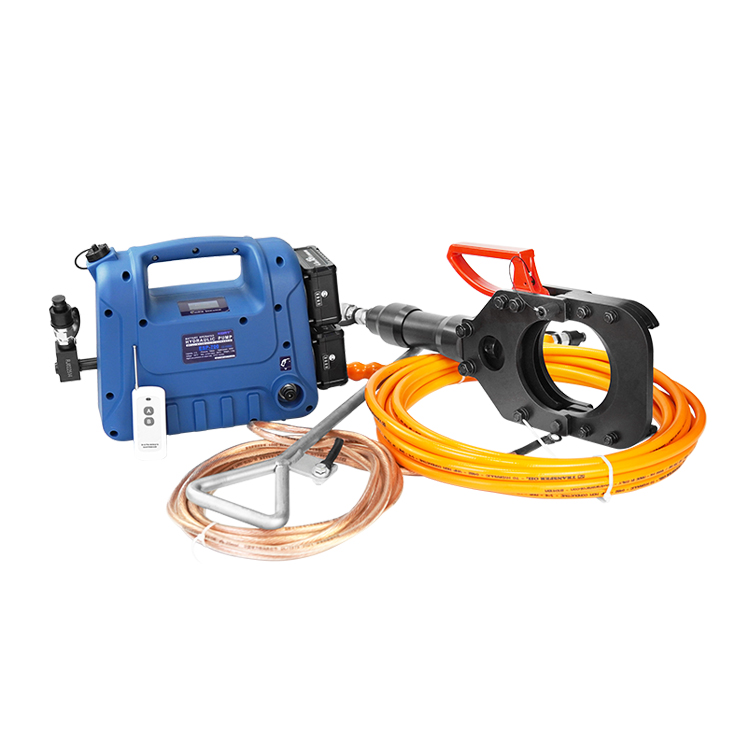 ESIC-132-35KV Insulated Hydraulic Cutting Tool For Armored Cable With Wireless Remote Control