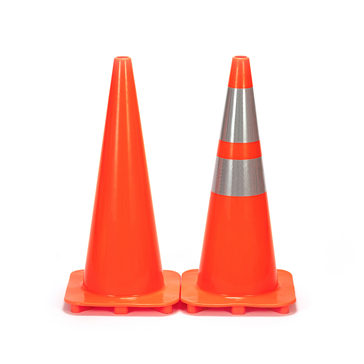 PRC900A-1Excellent Thermal Performance Safety PVC 90CM Traffic Road Cone