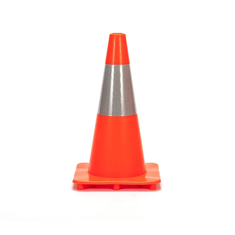 PRC450A-2 Wholesale Construction 45CM PVC Safety Traffic Road Cone
